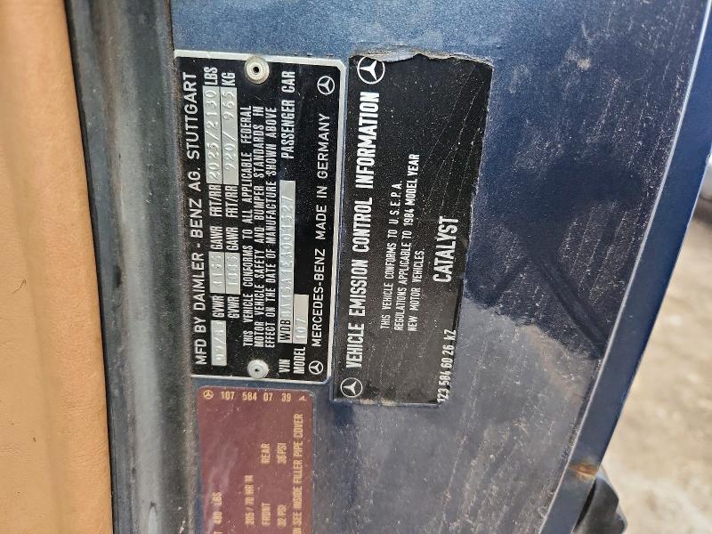 Aukcja sprzedaży 1984 Mercedes-benz 380, vin: WDBBA45A1EA001527, numer aukcji: 53137756