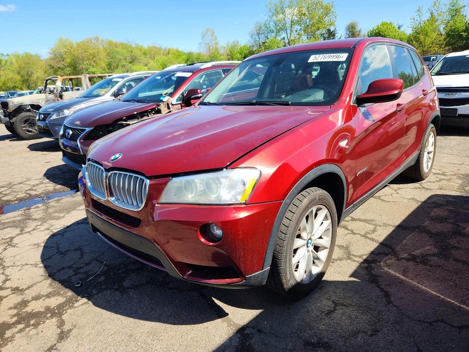 Продаж на аукціоні авто 2014 Bmw X3, vin: 5UXWX9C57E0D19972, номер лоту: 52769996