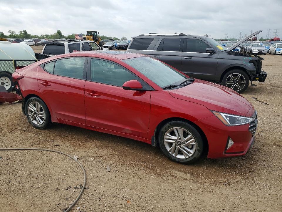 2020 Hyundai Elantra მანქანა იყიდება აუქციონზე, vin: KMHD84LF8LU077645, აუქციონის ნომერი: 54086646