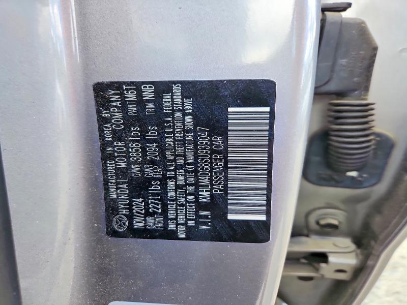 Продаж на аукціоні авто 2025 Hyundai Elantra, vin: KMHLM4DG8SU939047, номер лоту: 54602476