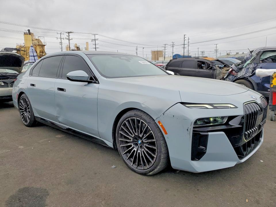 2025 Bmw 740 მანქანა იყიდება აუქციონზე, vin: WBA23EH04SCV01621, აუქციონის ნომერი: 53842006