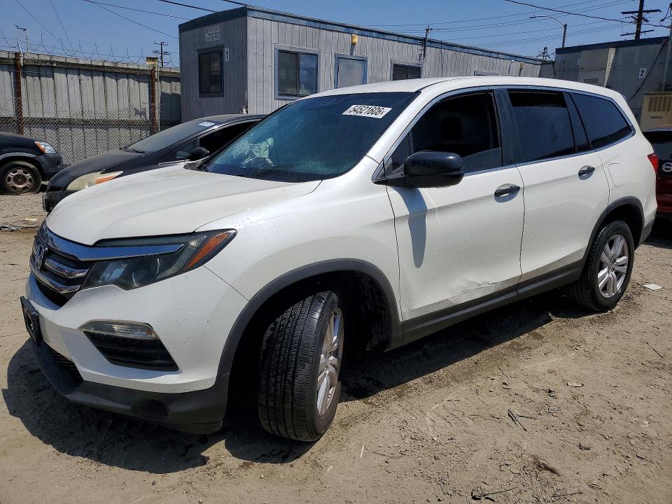 54521606 :رقم المزاد ، 5FNYF5H15JB023286 vin ، 2018 Honda Pilot مزاد بيع