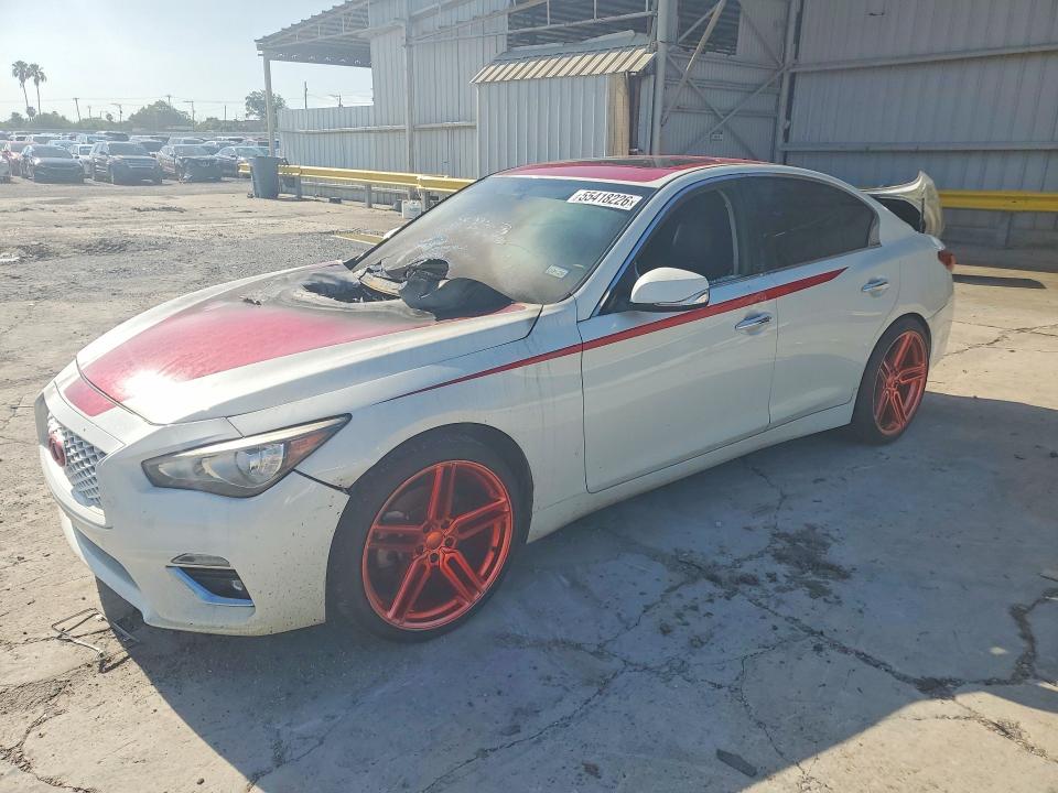 55418226 :رقم المزاد ، JN1EV7AP8LM204931 vin ، 2020 Infiniti Q50 مزاد بيع