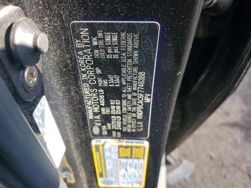 Aukcja sprzedaży 2015 Kia Sportage, vin: KNDPBCAC6F7746388, numer aukcji: 53811866