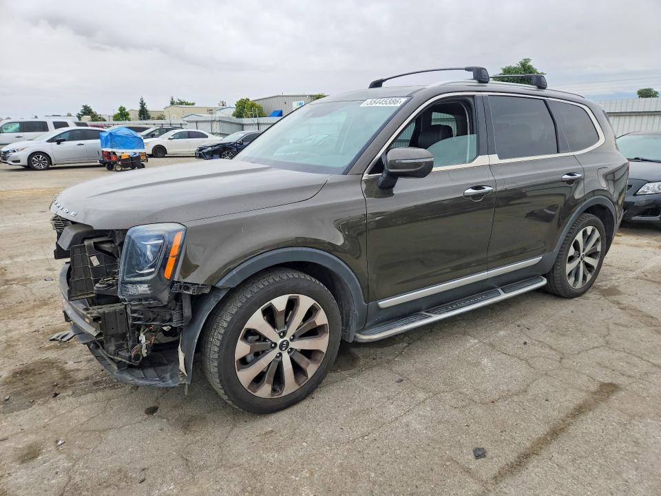 2021 Kia Telluride მანქანა იყიდება აუქციონზე, vin: 5XYP64HC1MG191625, აუქციონის ნომერი: 55445386