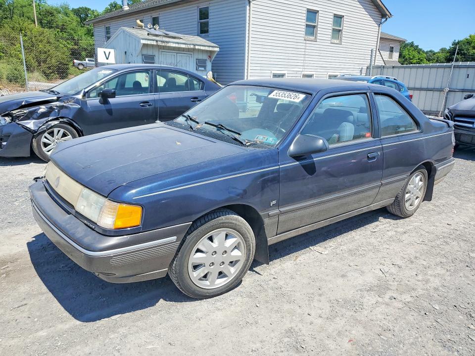 55353626 :رقم المزاد ، 1MEPM33U6NK643238 vin ، 1992 Mercury Topaz مزاد بيع