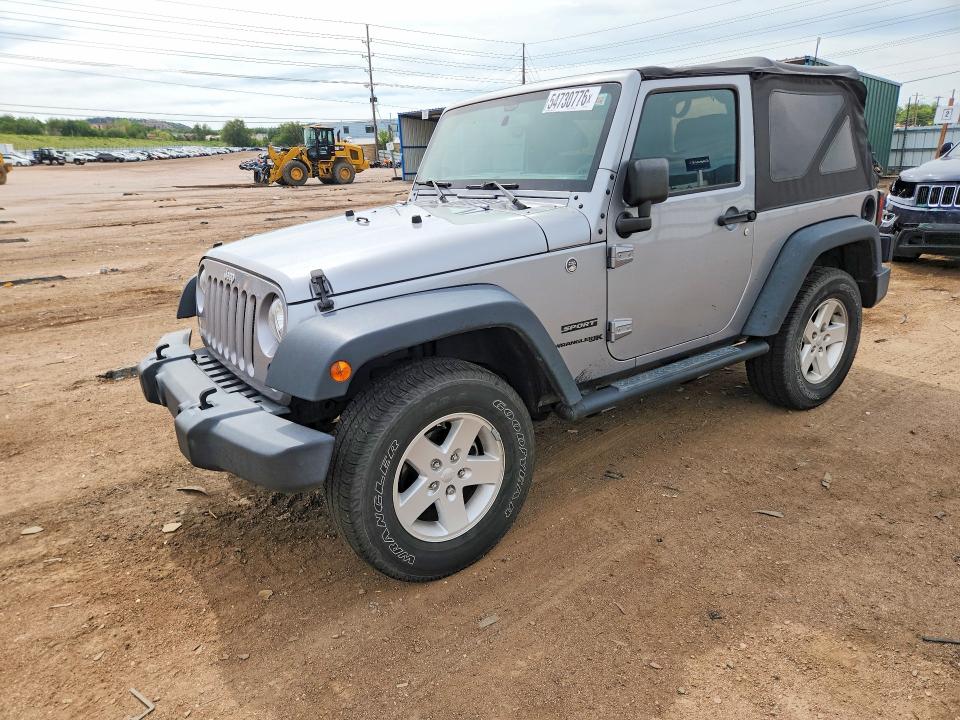 Продажа на аукционе авто 2018 Jeep Wrangler, vin: 1C4AJWAG9JL829228, номер лота: 54730776