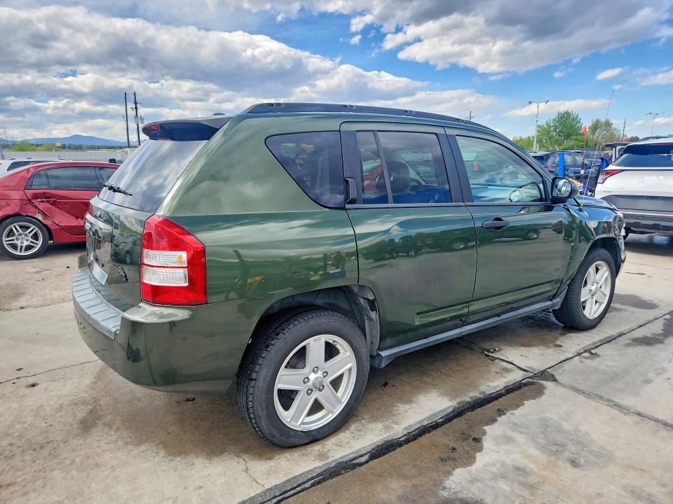 46782566 :رقم المزاد ، 1J8FF47W77D138348 vin ، 2007 Jeep Compass مزاد بيع