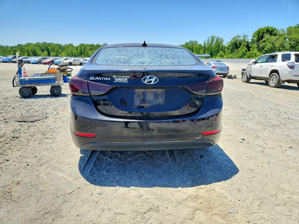 2016 Hyundai Elantra მანქანა იყიდება აუქციონზე, vin: KMHDH4AE5GU636813, აუქციონის ნომერი: 53631406
