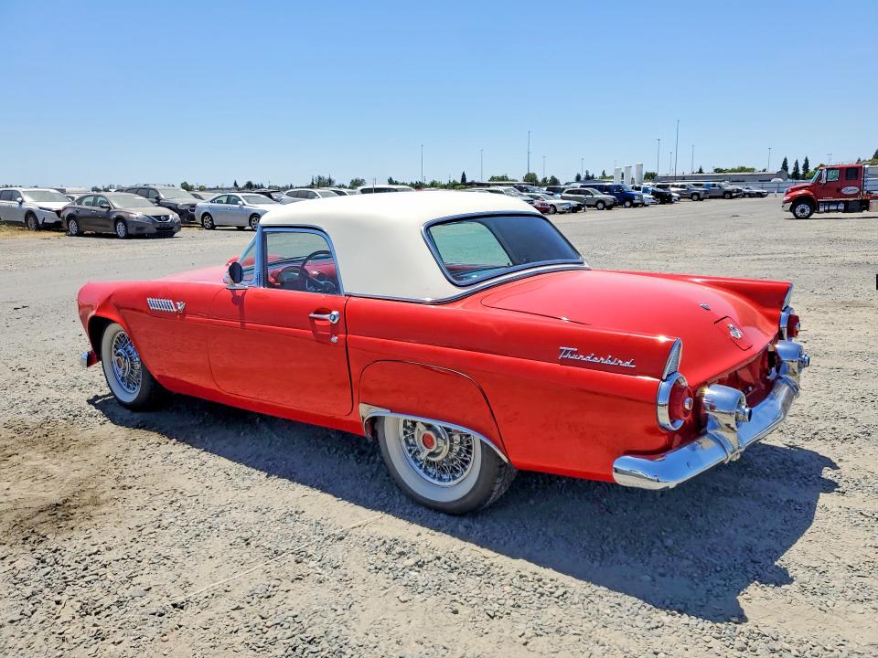 54522246 :رقم المزاد ، P5FH184860 vin ، 1955 Ford Thunderbird مزاد بيع