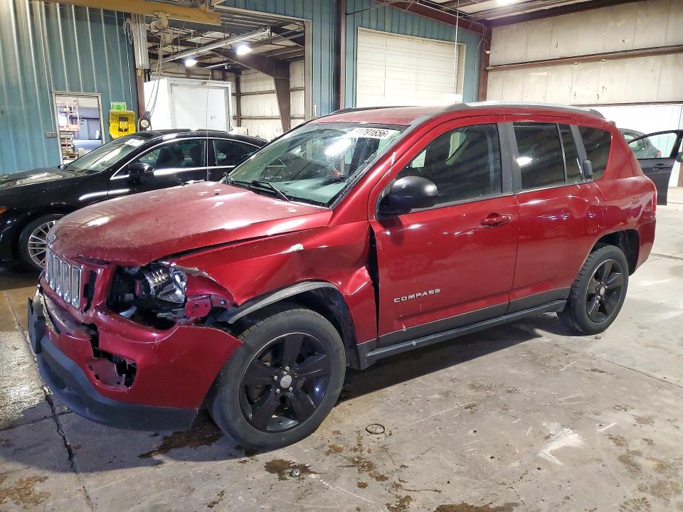 51791656 :رقم المزاد ، 1C4NJCBA0GD525329 vin ، 2016 Jeep Compass مزاد بيع