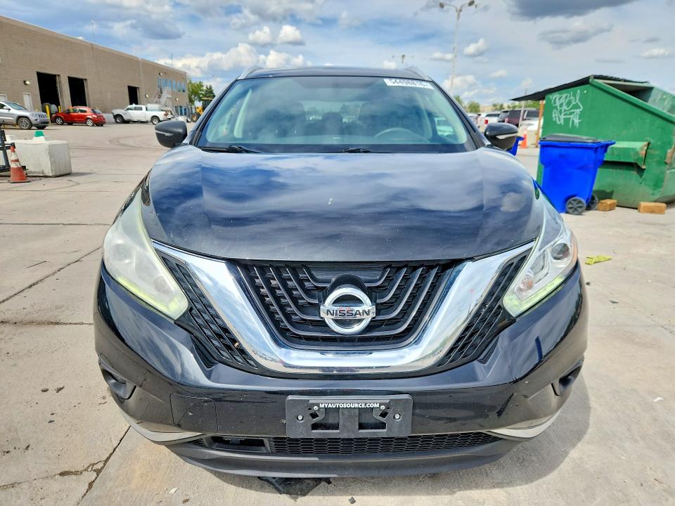 54498816 :رقم المزاد ، 5N1AZ2MH9FN232271 vin ، 2015 Nissan Murano مزاد بيع