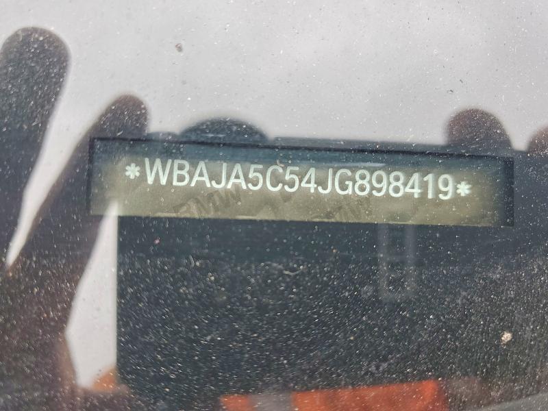 54001196 :رقم المزاد ، WBAJA5C54JG898419 vin ، 2018 Bmw 530 مزاد بيع