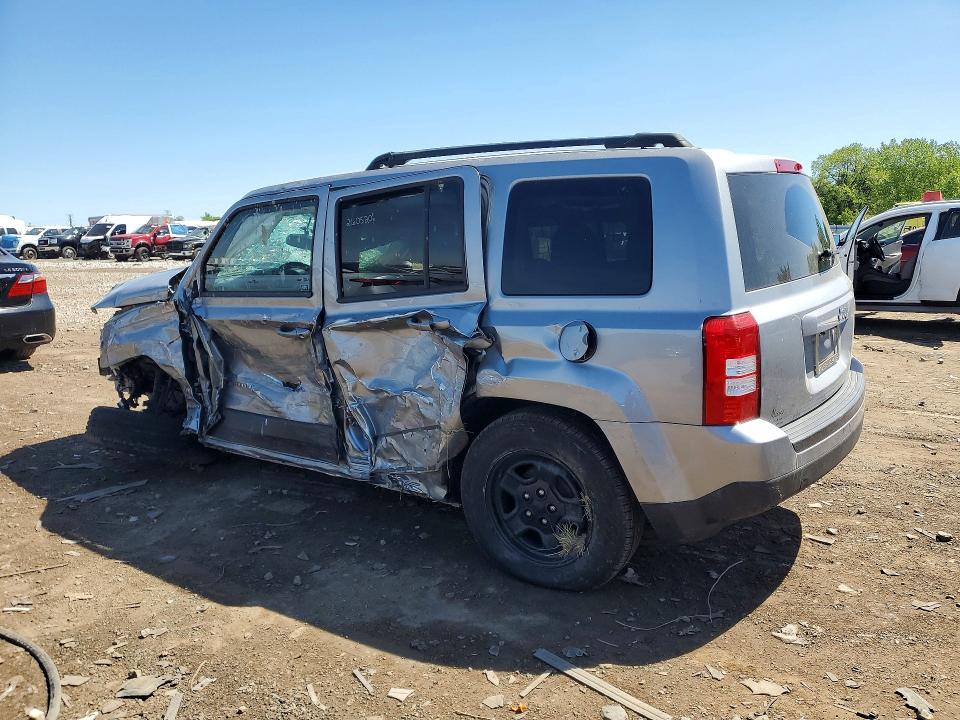 2016 Jeep Patriot მანქანა იყიდება აუქციონზე, vin: 1C4NJPBA4GD813958, აუქციონის ნომერი: 53354846