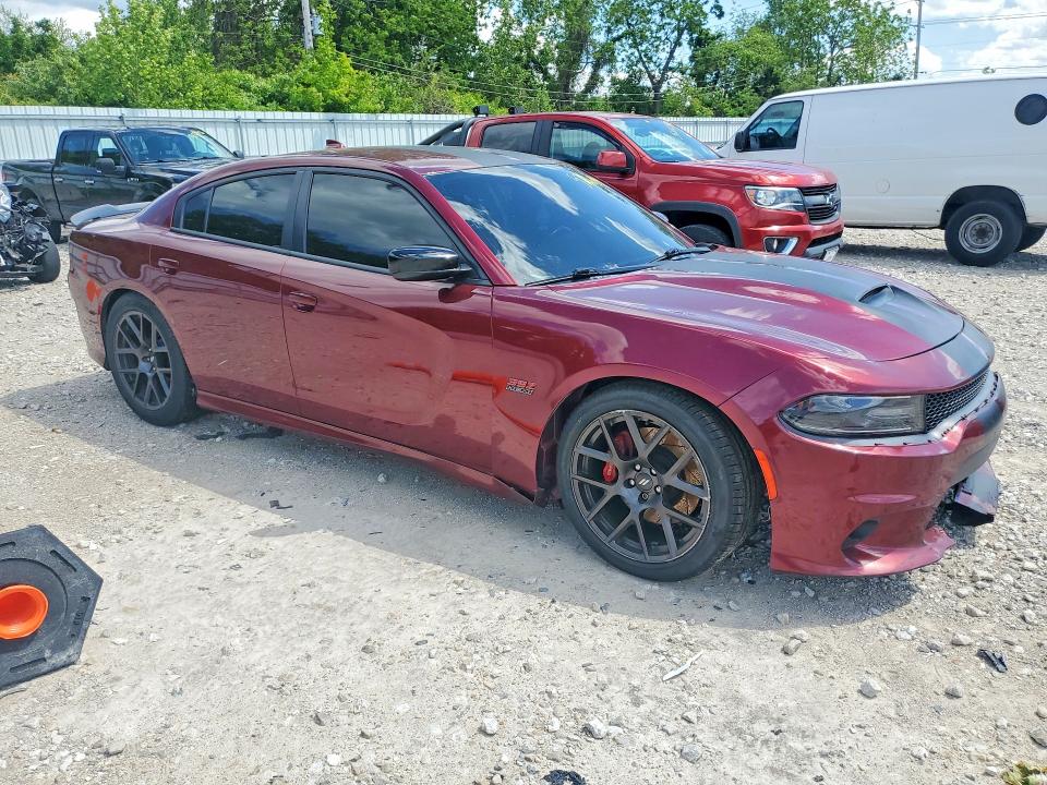 52060946 :رقم المزاد ، 2C3CDXGJ4HH615736 vin ، 2017 Dodge Charger مزاد بيع