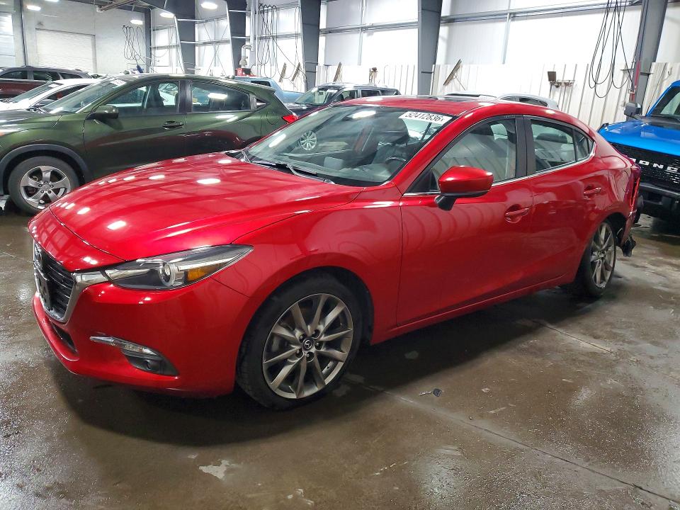 52412836 :رقم المزاد ، 3MZBN1W35JM254350 vin ، 2018 Mazda 3 مزاد بيع