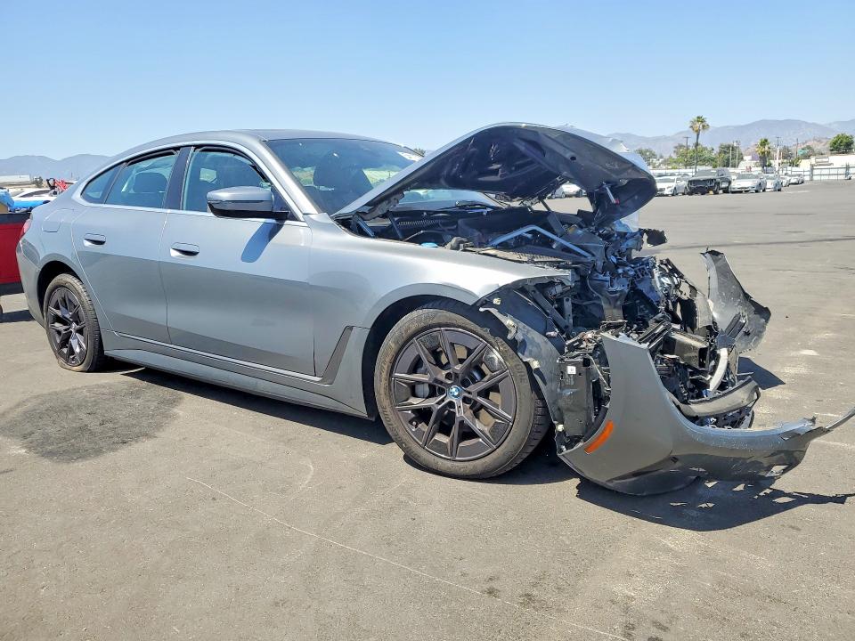 2023 Bmw I4 მანქანა იყიდება აუქციონზე, vin: WBY73AW06PFP91742, აუქციონის ნომერი: 54127226