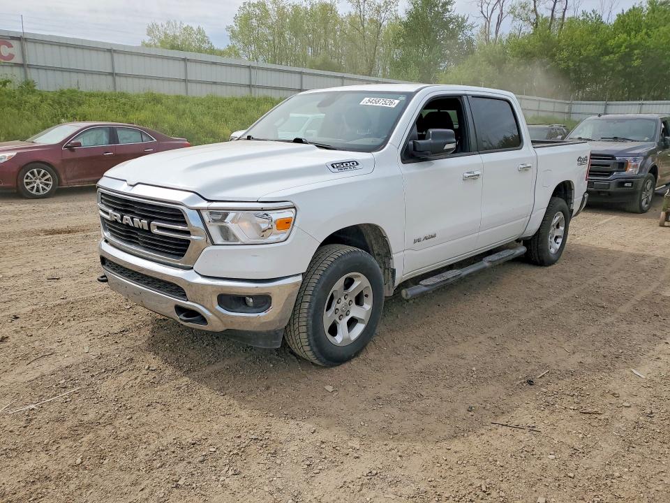 2019 Ram 1500 მანქანა იყიდება აუქციონზე, vin: 1C6SRFFT2KN575510, აუქციონის ნომერი: 54587526