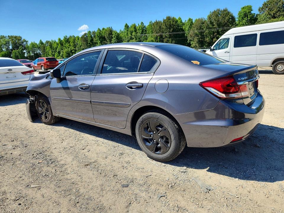Продаж на аукціоні авто 2014 Honda Civic, vin: 2HGFB2F55EH503434, номер лоту: 53402056