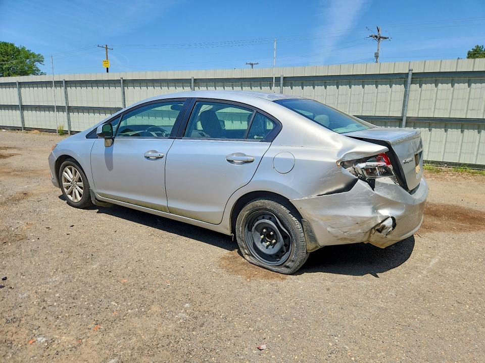53776246 :رقم المزاد ، 2HGFB2F9XCH547137 vin ، 2012 Honda Civic مزاد بيع