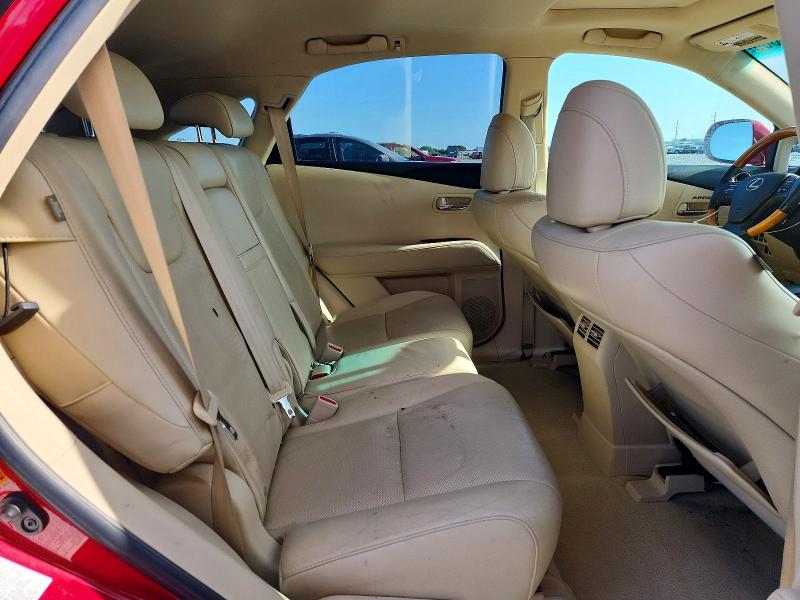2010 Lexus Rx მანქანა იყიდება აუქციონზე, vin: 2T2BK1BA7AC054266, აუქციონის ნომერი: 52196666