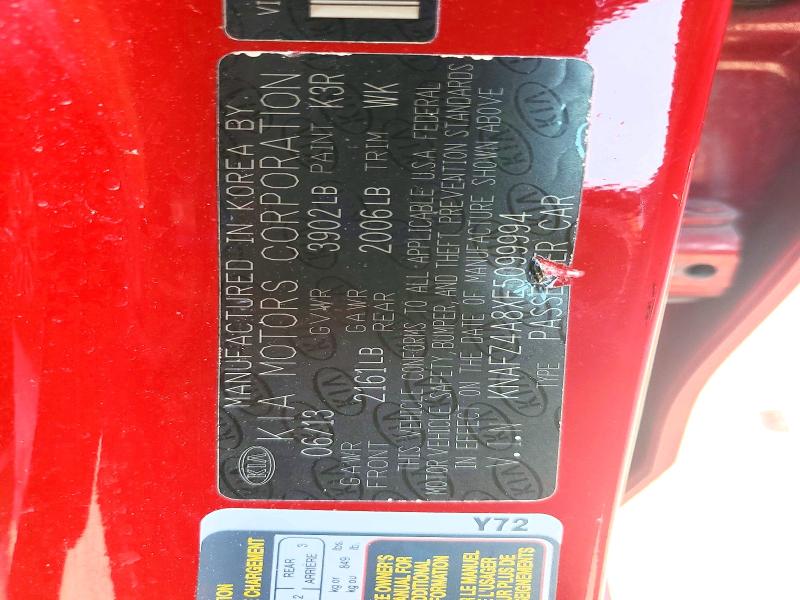 Aukcja sprzedaży 2014 Kia Forte, vin: KNAFZ4A8XE5099994, numer aukcji: 53550576