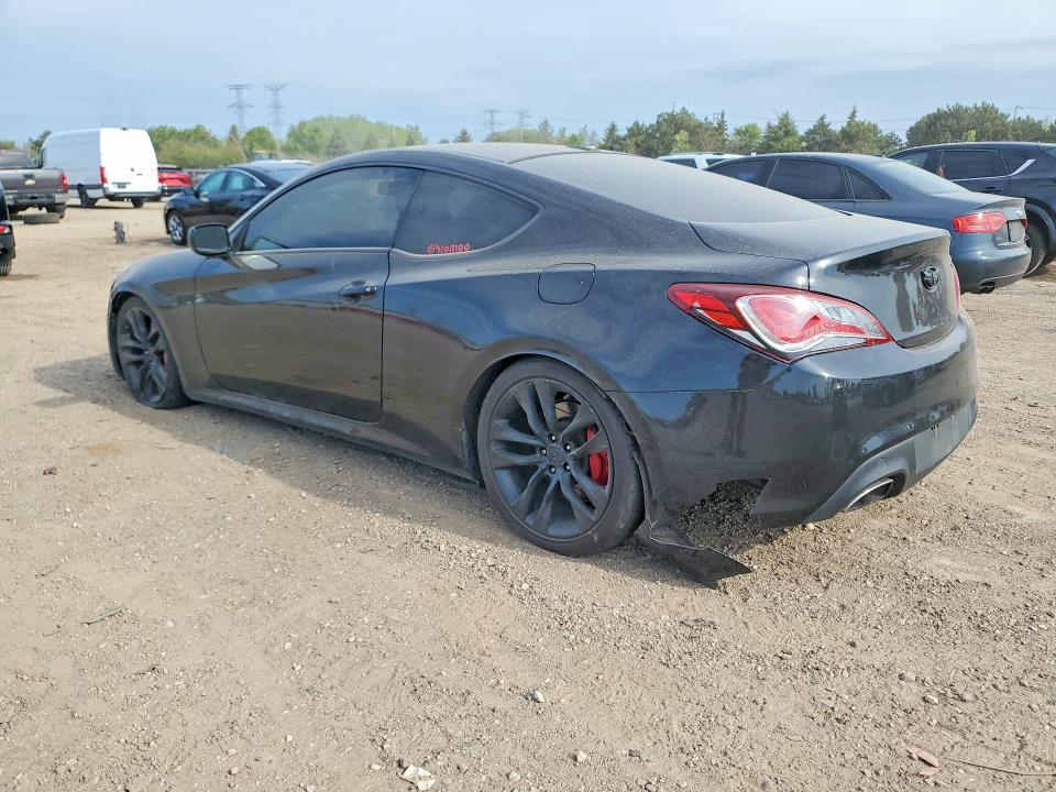 2013 Hyundai Genesis Coupe მანქანა იყიდება აუქციონზე, vin: KMHHT6KD9DU081829, აუქციონის ნომერი: 53213356