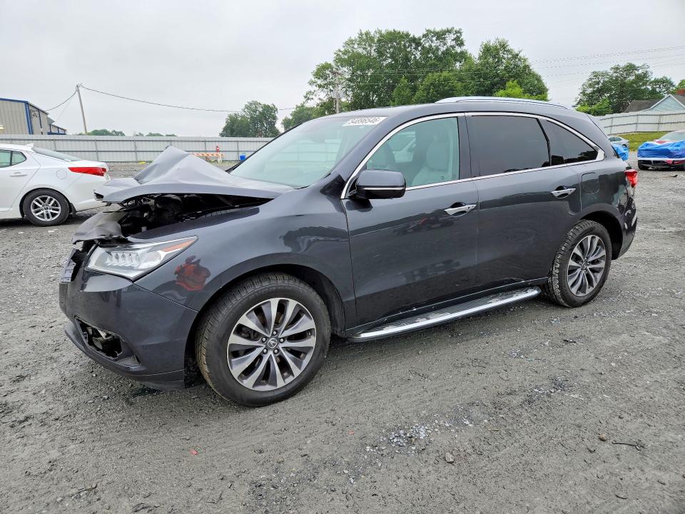 54896546 :رقم المزاد ، 5FRYD4H48GB025681 vin ، 2016 Acura Mdx مزاد بيع