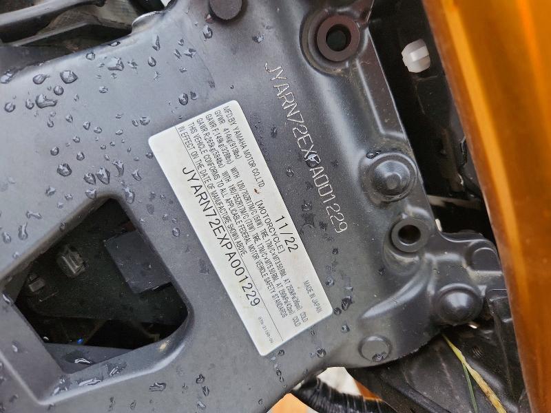 Aukcja sprzedaży 2023 Yamaha Mt09, vin: JYARN72EXPA001229, numer aukcji: 52301136