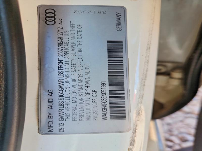 Aukcja sprzedaży 2014 Audi A6, vin: WAUGFAFC5EN051991, numer aukcji: 55218356