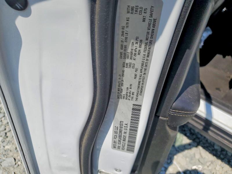 Aukcja sprzedaży 2021 Jeep Grand Cherokee, vin: 1C4RJKBG3M8181273, numer aukcji: 57373806
