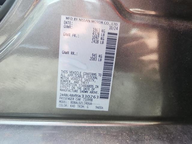 Продаж на аукціоні авто 2025 Nissan Altima, vin: 1N4BL4BV9SN330263, номер лоту: 55168766