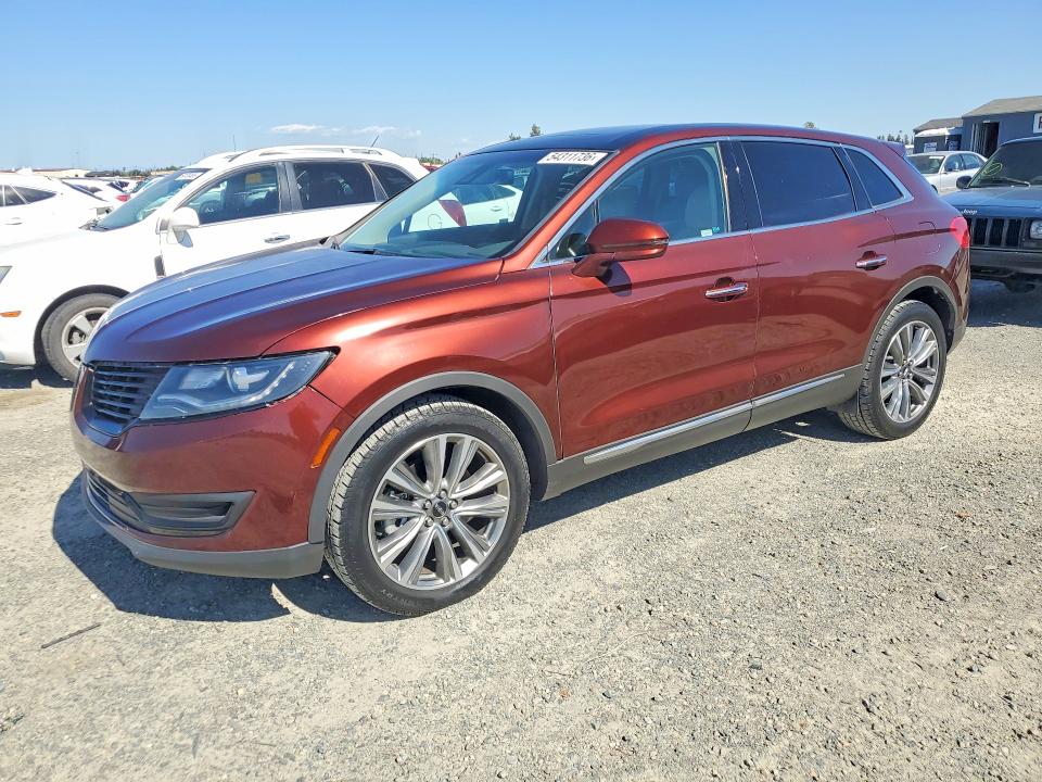 2016 Lincoln Mkx მანქანა იყიდება აუქციონზე, vin: 2LMTJ8LPXGBL42355, აუქციონის ნომერი: 54311736