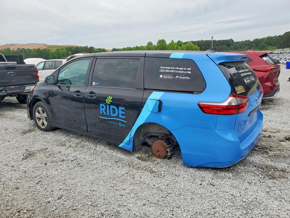 2020 Toyota Sienna მანქანა იყიდება აუქციონზე, vin: 5TDZZ3DC6LS087231, აუქციონის ნომერი: 52869316