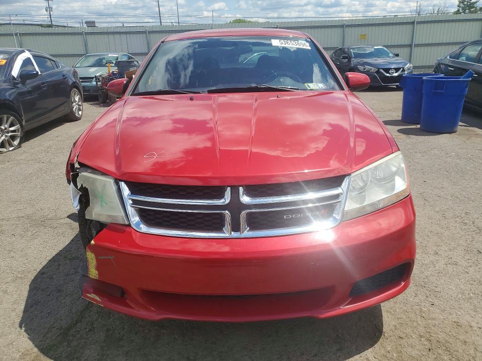 53653896 :رقم المزاد ، 1C3CDZCB6CN173567 vin ، 2012 Dodge Avenger مزاد بيع