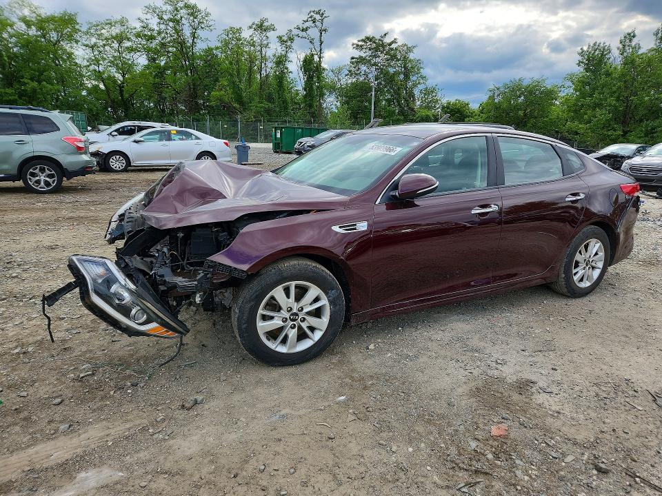 53889966 :رقم المزاد ، 5XXGT4L33JG223460 vin ، 2018 Kia Optima مزاد بيع