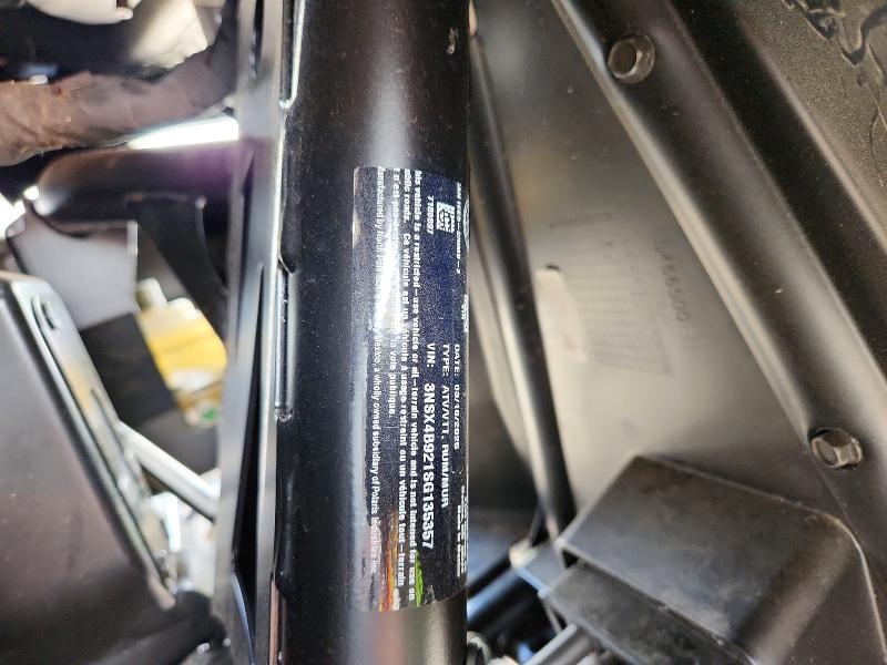 2025 Polaris Rzr მანქანა იყიდება აუქციონზე, vin: 3NSX4B921SG135357, აუქციონის ნომერი: 54073306