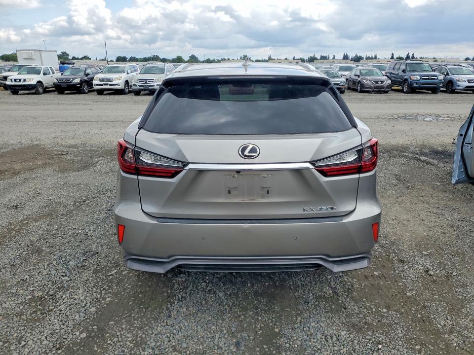 52515696 :رقم المزاد ، 2T2BGMCA7HC019920 vin ، 2017 Lexus Rx 450h مزاد بيع