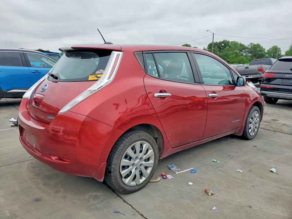 2015 Nissan Leaf მანქანა იყიდება აუქციონზე, vin: 1N4AZ0CP5FC315781, აუქციონის ნომერი: 54298606