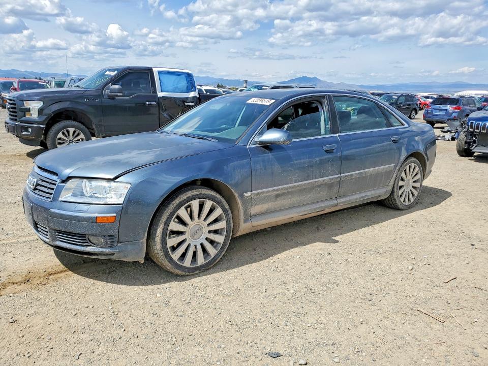 52855846 :رقم المزاد ، WAUML44E54N012205 vin ، 2004 Audi A8 مزاد بيع