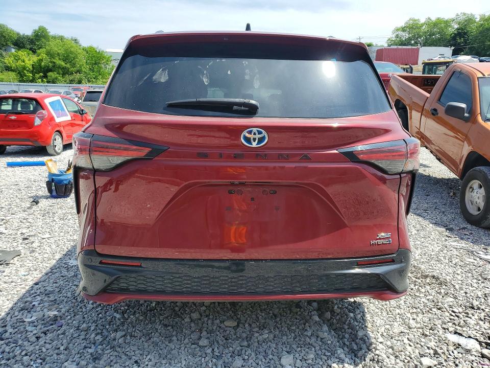2022 Toyota Sienna მანქანა იყიდება აუქციონზე, vin: 5TDXRKEC1NS132658, აუქციონის ნომერი: 55579206