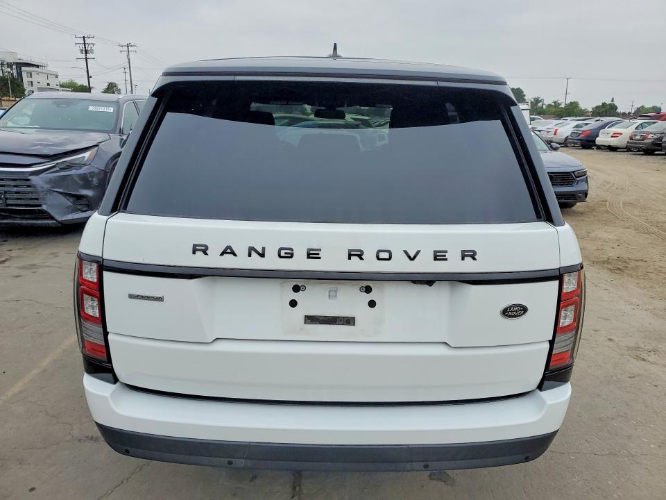 53090976 :رقم المزاد ، SALGS2PFXGA315304 vin ، 2016 Land Rover Range Rover مزاد بيع