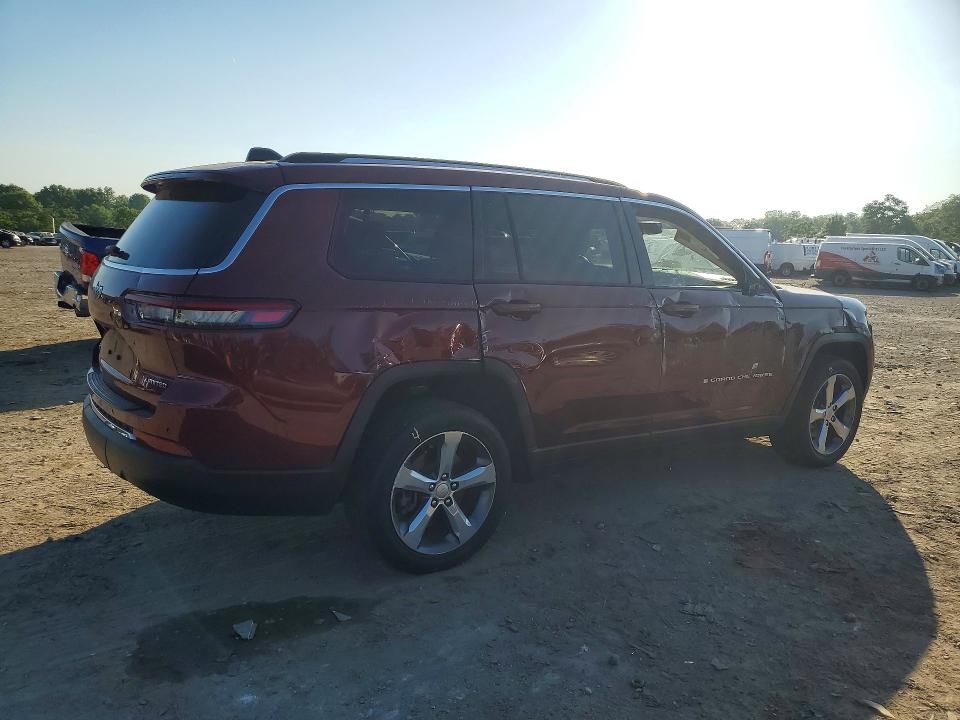 54236406 :رقم المزاد ، 1C4RJKBGXM8133799 vin ، 2021 Jeep Grand Cherokee مزاد بيع