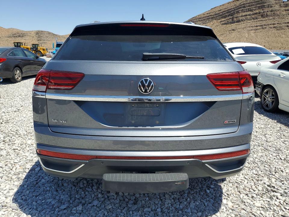53891826 :رقم المزاد ، 1V2HE2CAXNC216396 vin ، 2022 Volkswagen Atlas Cross Sport مزاد بيع