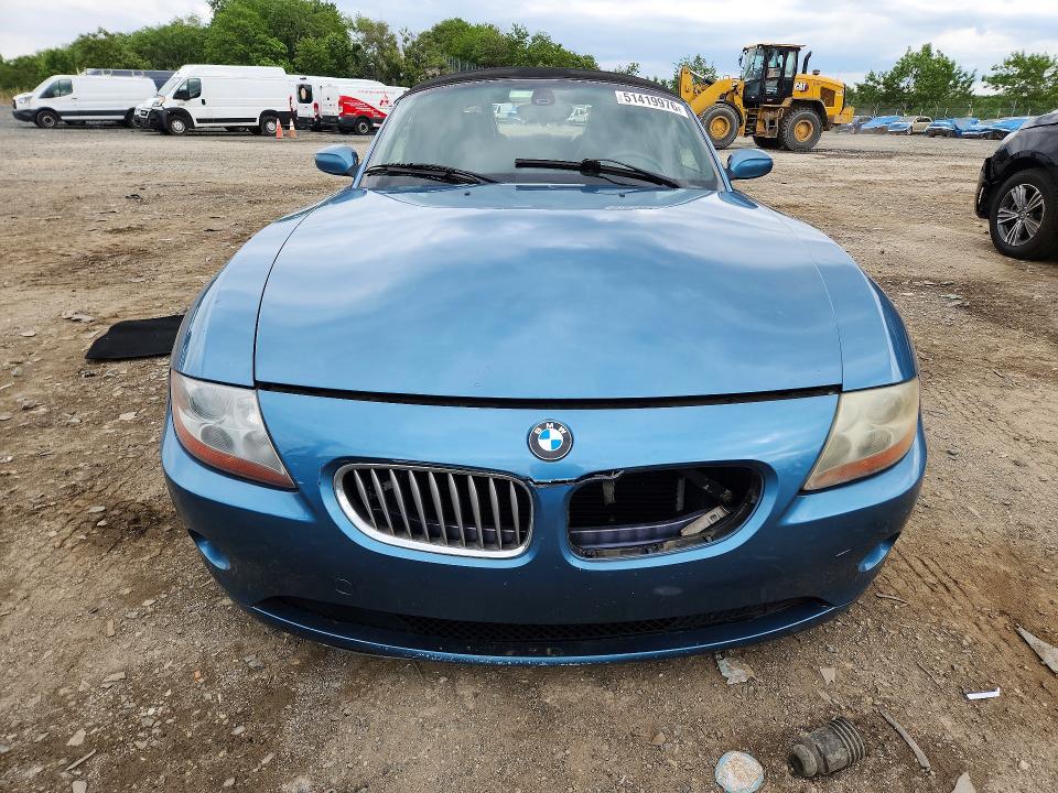 Продажа на аукционе авто 2003 Bmw Z4, vin: 4USBT53443LT22360, номер лота: 51419976