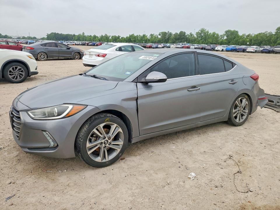 2018 Hyundai Elantra მანქანა იყიდება აუქციონზე, vin: KMHD84LF7JU451496, აუქციონის ნომერი: 53024616