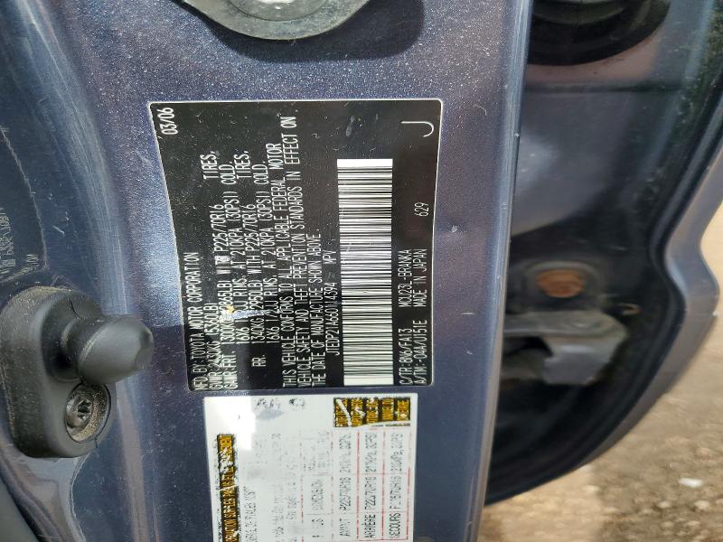 Aukcja sprzedaży 2006 Toyota Highlander, vin: JTEDP21A660114394, numer aukcji: 52078666