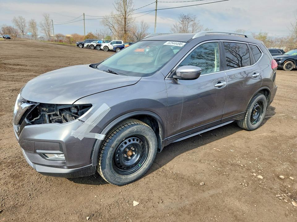 52544496 :رقم المزاد ، 5N1AT2MV5KC728018 vin ، 2019 Nissan Rogue مزاد بيع