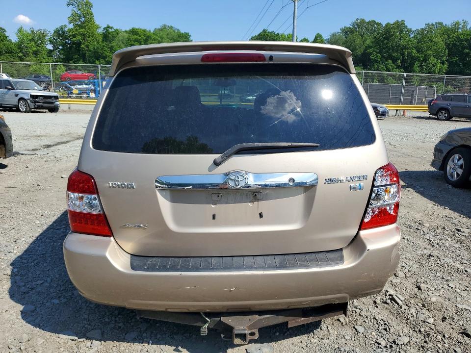 2006 Toyota Highlander მანქანა იყიდება აუქციონზე, vin: JTEEW21AX60010417, აუქციონის ნომერი: 53999436