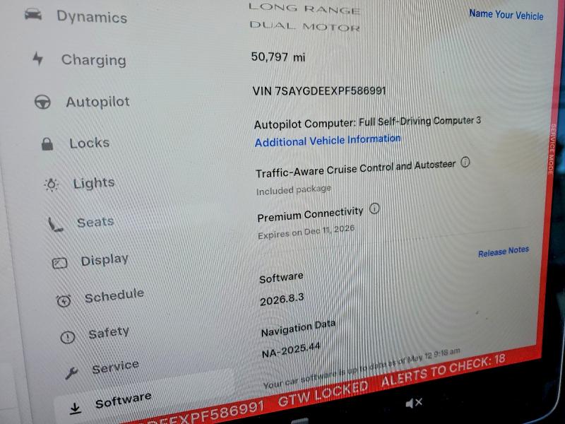 Продаж на аукціоні авто 2023 Tesla Model Y, vin: 7SAYGDEEXPF586991, номер лоту: 52731806
